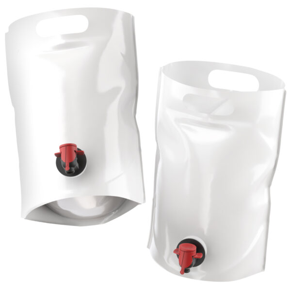3 Liter stand up pouch for juice, milk, oil, wine and other