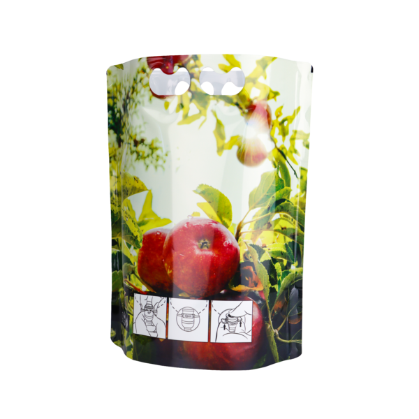 3 l super pouch apples design